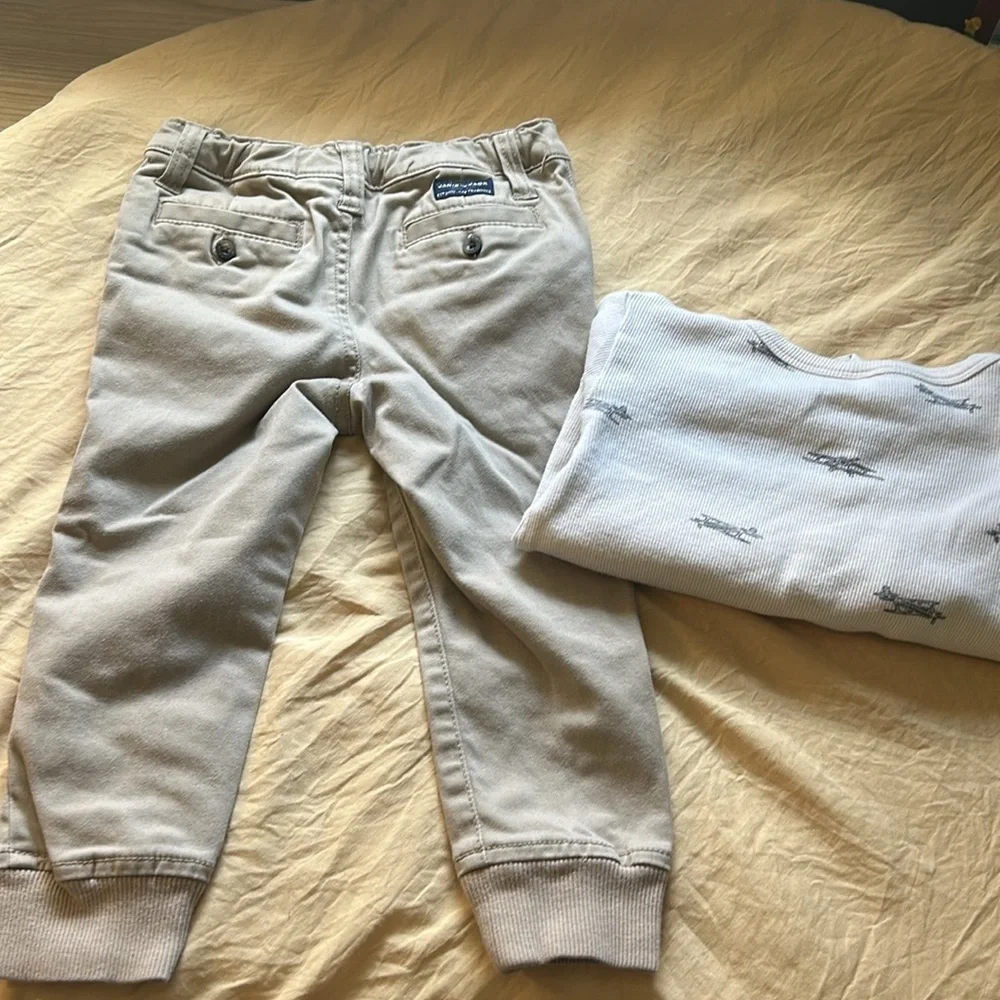 KATE QUINN & Janie and Jack Boy 18-24mo Outfit Set.